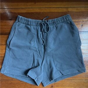 Elwood clothing core sweatshort - vintage grey - size s